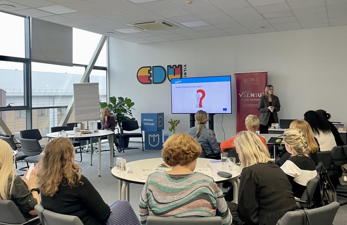 EMN team discussed migration trends with teachers