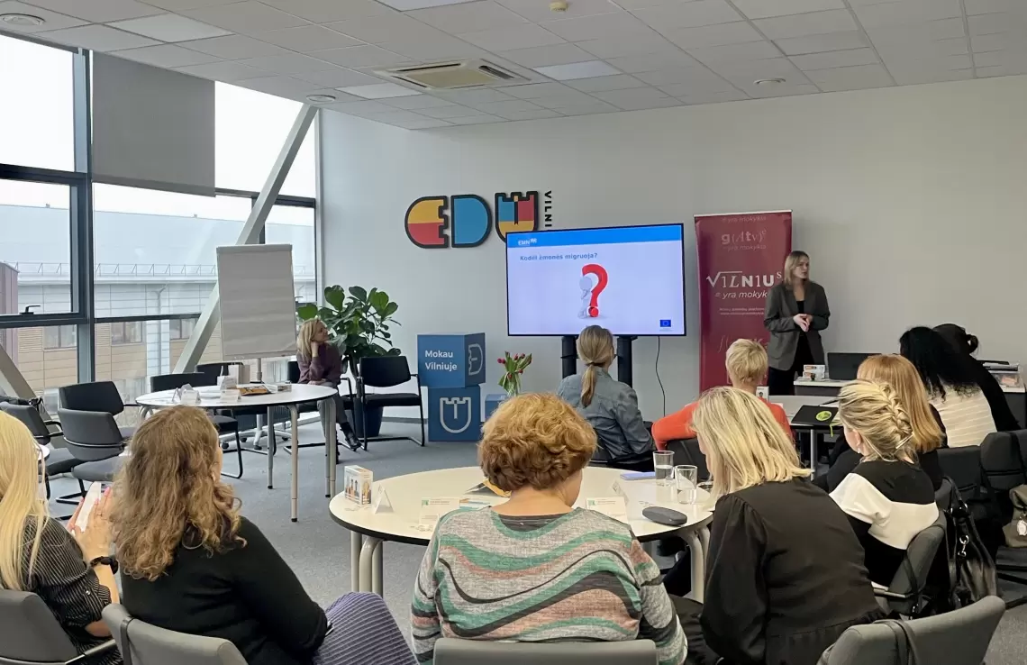 EMN team discussed migration trends with teachers