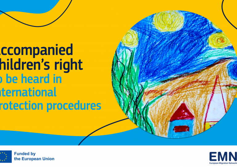 How do EU Member States protect accompanied children's right to be heard in international protection procedures?