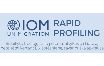 IOM Vilniaus biuras kviečia susipažinti su Rapid profiling misijos rezultatais