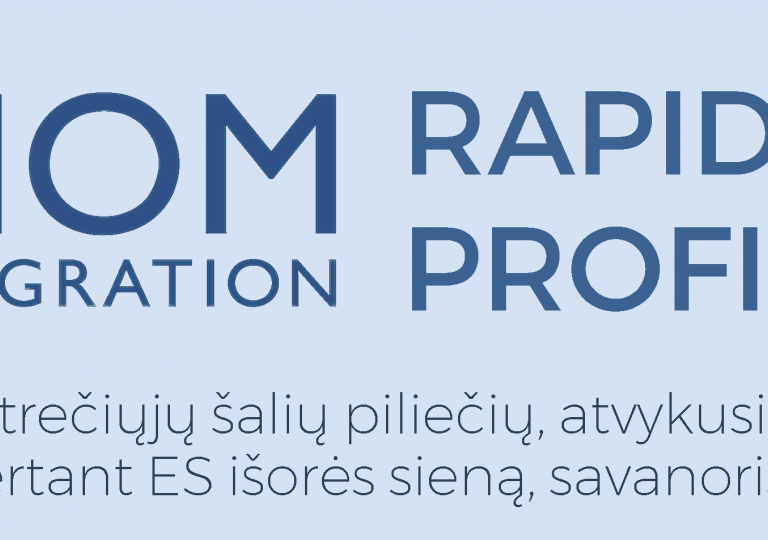 IOM Vilnius office showcases results of a rapid profiling mission