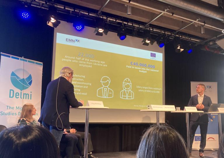 EMN Lietuva svarstė Laikinosios apsaugos direktyvos taikymo klausimus konferencijoje Švedijoje