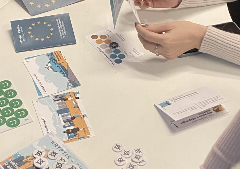 EMN komanda susitiko su Renkuosi Mokyti programos dalyviais
