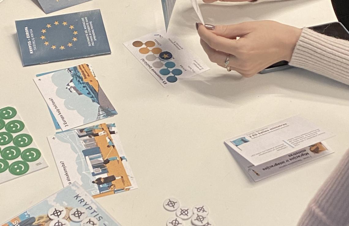 EMN komanda susitiko su Renkuosi Mokyti programos dalyviais