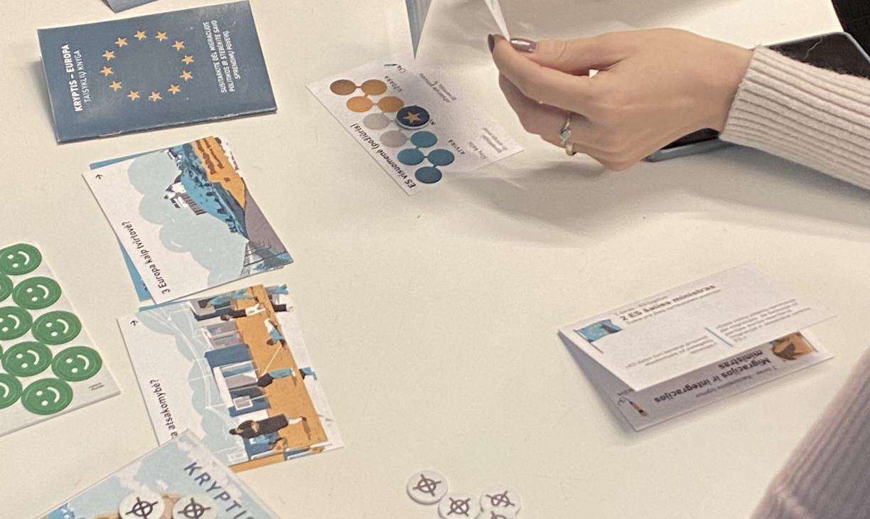 EMN komanda susitiko su Renkuosi Mokyti programos dalyviais