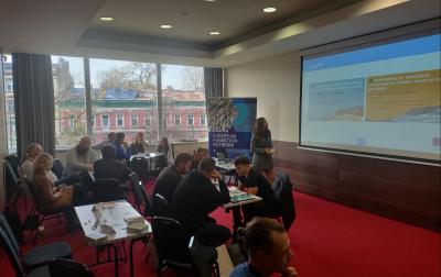 EMN Lithuania team presented the educational tool Destination Europe to youth workers