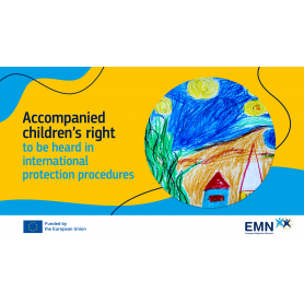 Accompanied children’s right to be heard in international protection procedures - EMN Inform 2023 (EN)